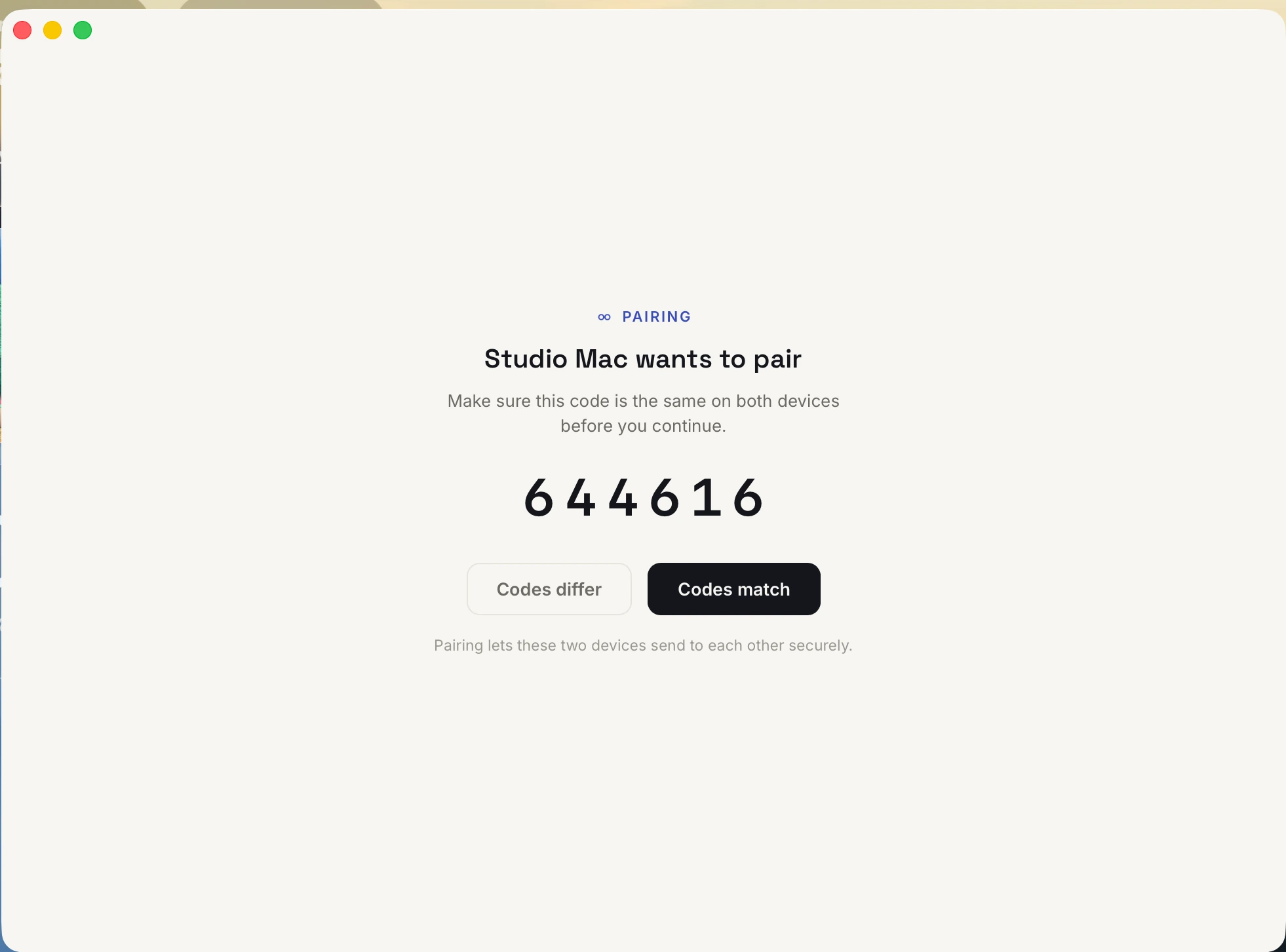 Six digits that never travel